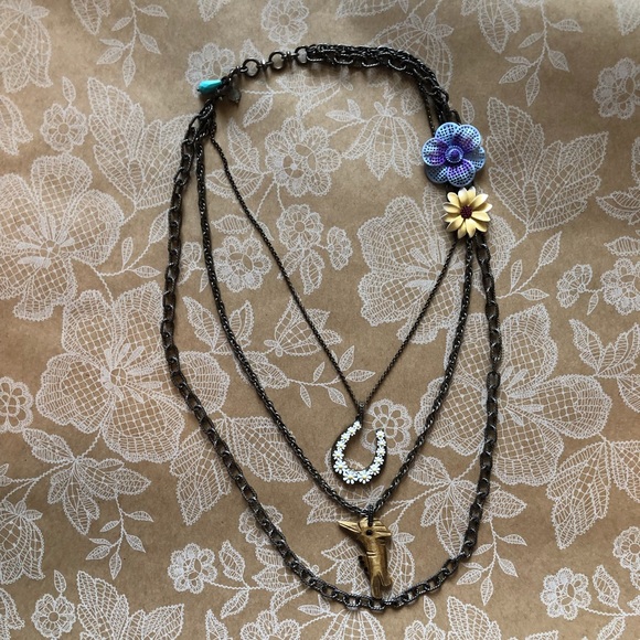 Lucky Brand Layered Summer Necklace - Picture 2 of 3